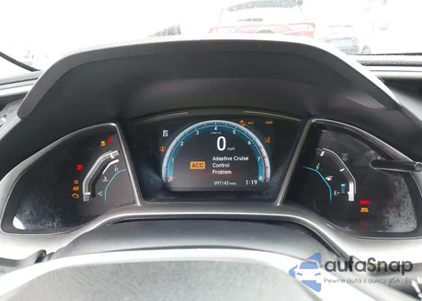 2019 Honda Civic Ex-L z USA, uszkodzony, nr VIN 19XFC1F74KE011993